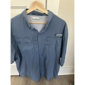 Columbia Mens Short Sleeve Tamiami Shirt XL